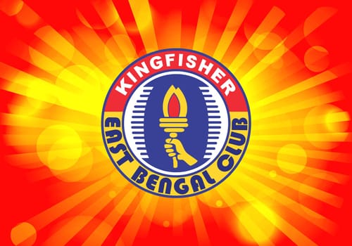 sport  illustration east bengal club