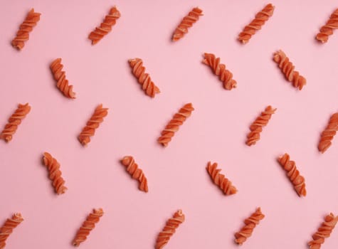 Pasta or noodles background, Italian food concepts, view from above
