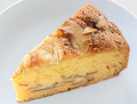 A piece of Apple Soft Cake