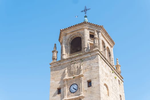 Clock Tower in Andalucia Square, Ubeda, Jaen, Spain
