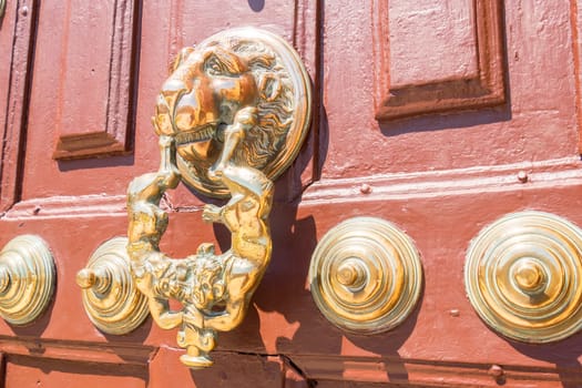 Details of the main door of the Hospital de Santiago, Ubeda, Jaen, Spain