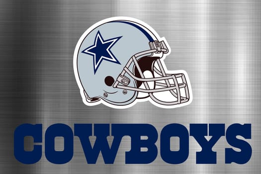dallas cowboys silver background