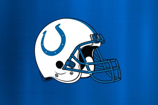 Indianapolis Colts team blue background