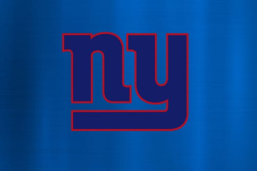 new york giants blue background