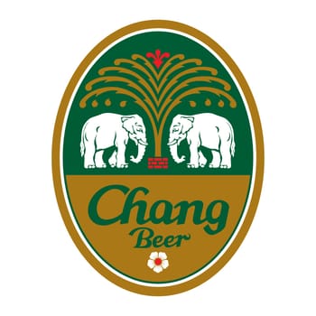 chang beer thailand illustration