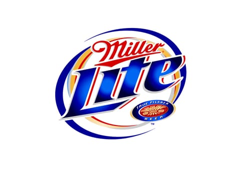miller lite beer illustration