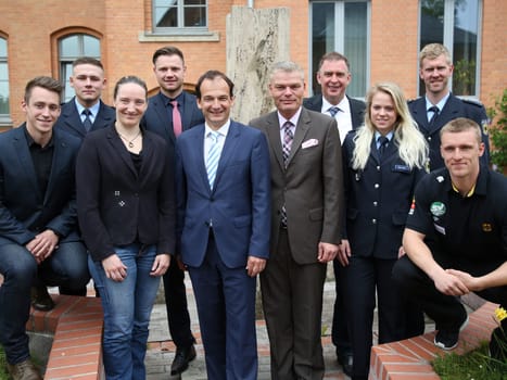 Sports Minister Holger Stahlknecht after the appointment of team Pyeongchang Saxony-Anhalt on 03.05.2017 in Magdeburg