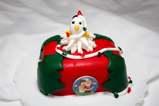 Christmas cake decoration candy dessert