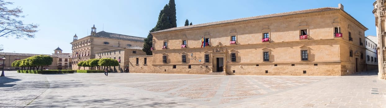 Parador hotel and town hall of Ubeda, Vazquez Molina Square, Jaen, Spain