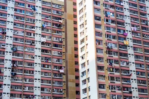 hong kong public estate at day