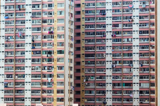 hong kong public estate at day