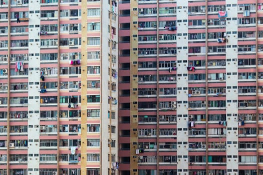 hong kong public estate at day