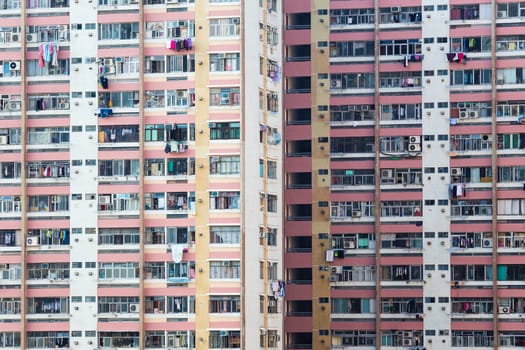 hong kong public estate at day
