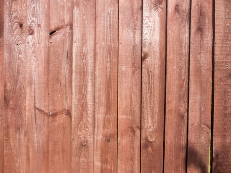 a clear and detailed texture of a wooden fence outside in sun light spring building