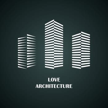 Building icons vector illustration