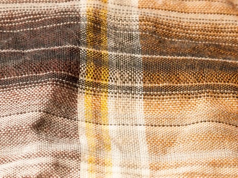 macro close up studio fabric modern hip check colored shirt fabric cotton wool up close texture