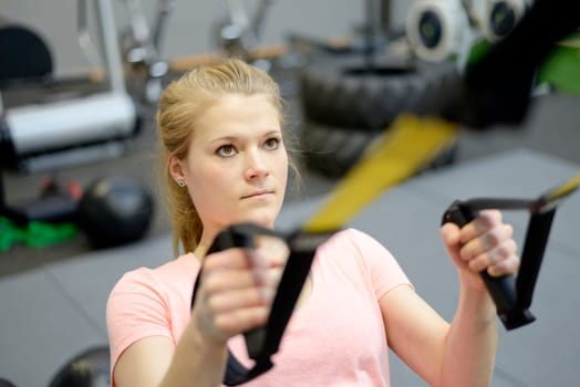 Woman in the gym