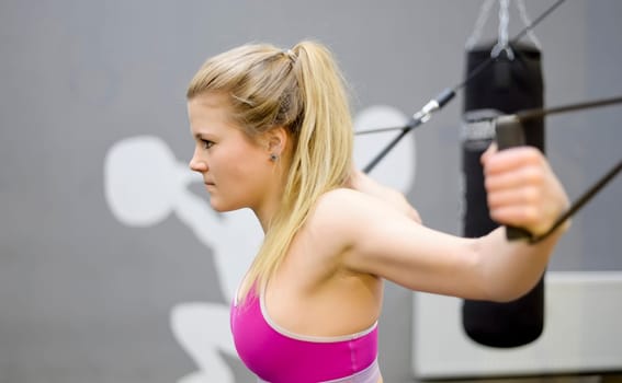 Woman in the gym