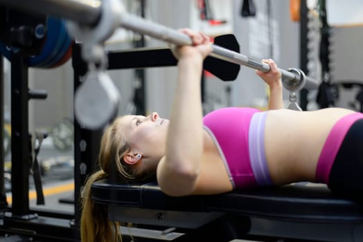 Woman in the gym