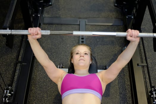 Woman in the gym