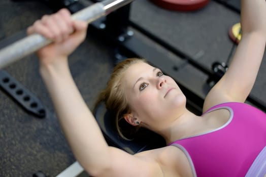Woman in the gym