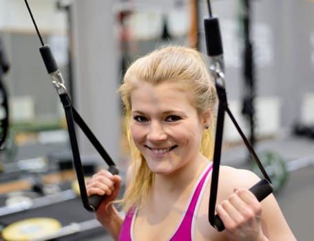 Woman in the gym