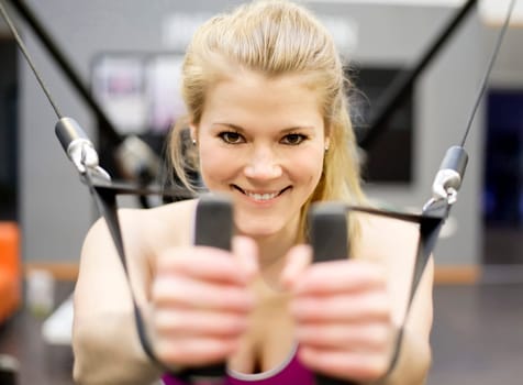 Woman in the gym