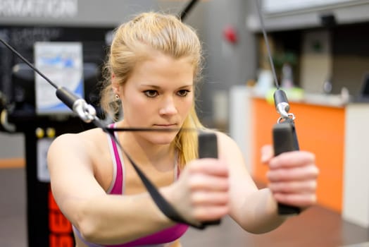Woman in the gym