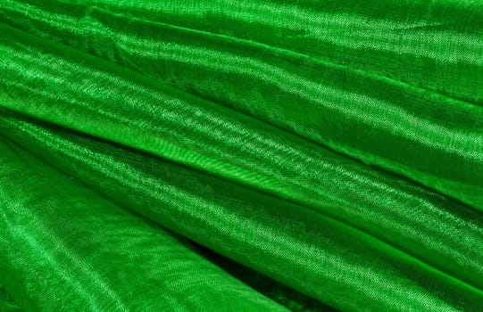 green fabric