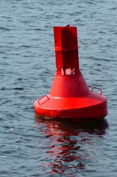 red buoy