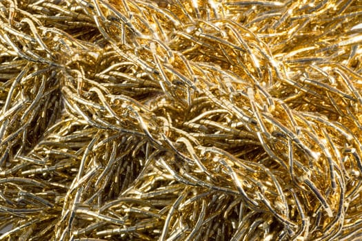 glittering gold wire