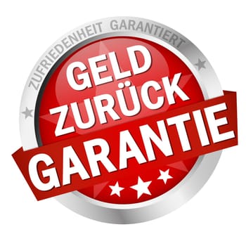 Button with banner - Money Back Guarantee