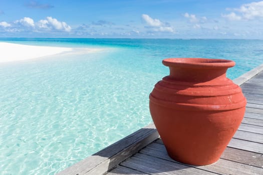beautiful tropical beach and sea