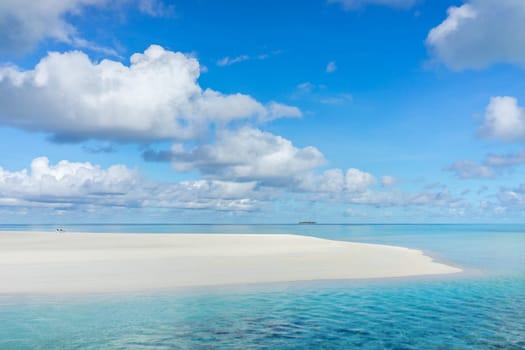 beautiful tropical beach and sea at maldives