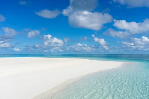 beautiful tropical beach and sea at maldives