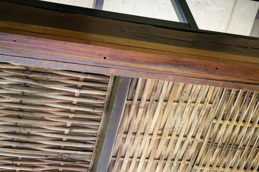 Traditional Architecture Of Bamboo Roof, stock photo