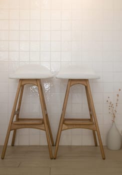 Modern Chairs In Apartment Interior, stock photo