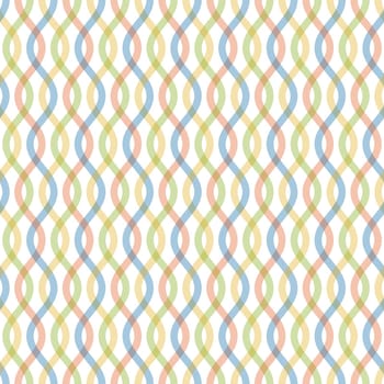 seamless background with abstract waved pattern with light colors