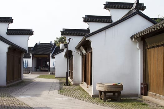 white village traditional china suzhou