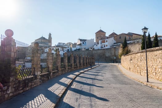 View of San Lorenzo Church and Towers House, Ubeda, Jaen, Spain