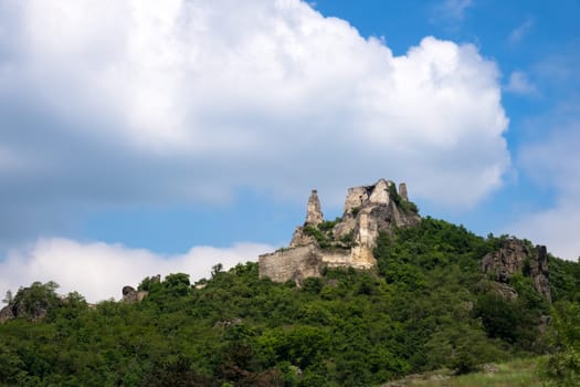 Ruine Dürnstein,sight in the Wachau in Lower Austria
