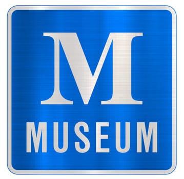 museum sign illustration information