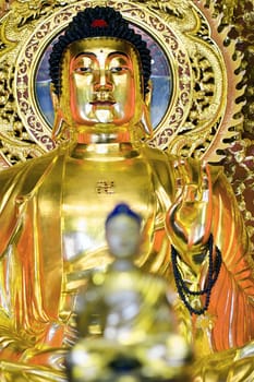 buddha mystic china  golden