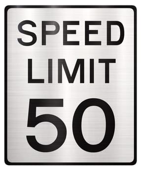 speed limit 50 mph