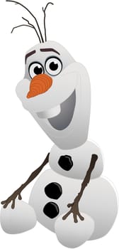 frozen olaf illustration