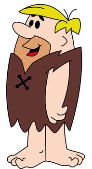 barney rubble flintstones illustration