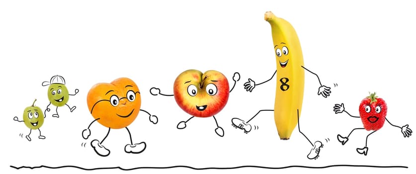 Organic Fruit,Comic
