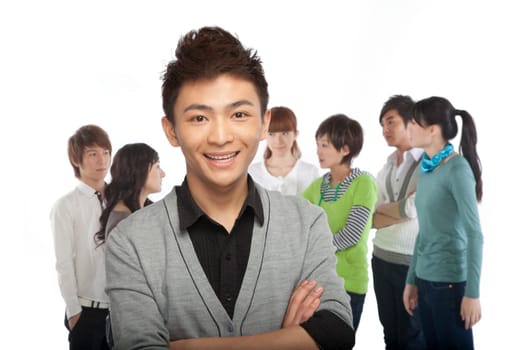 A group of young people