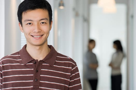 Male office worker