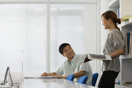 Colleagues in office